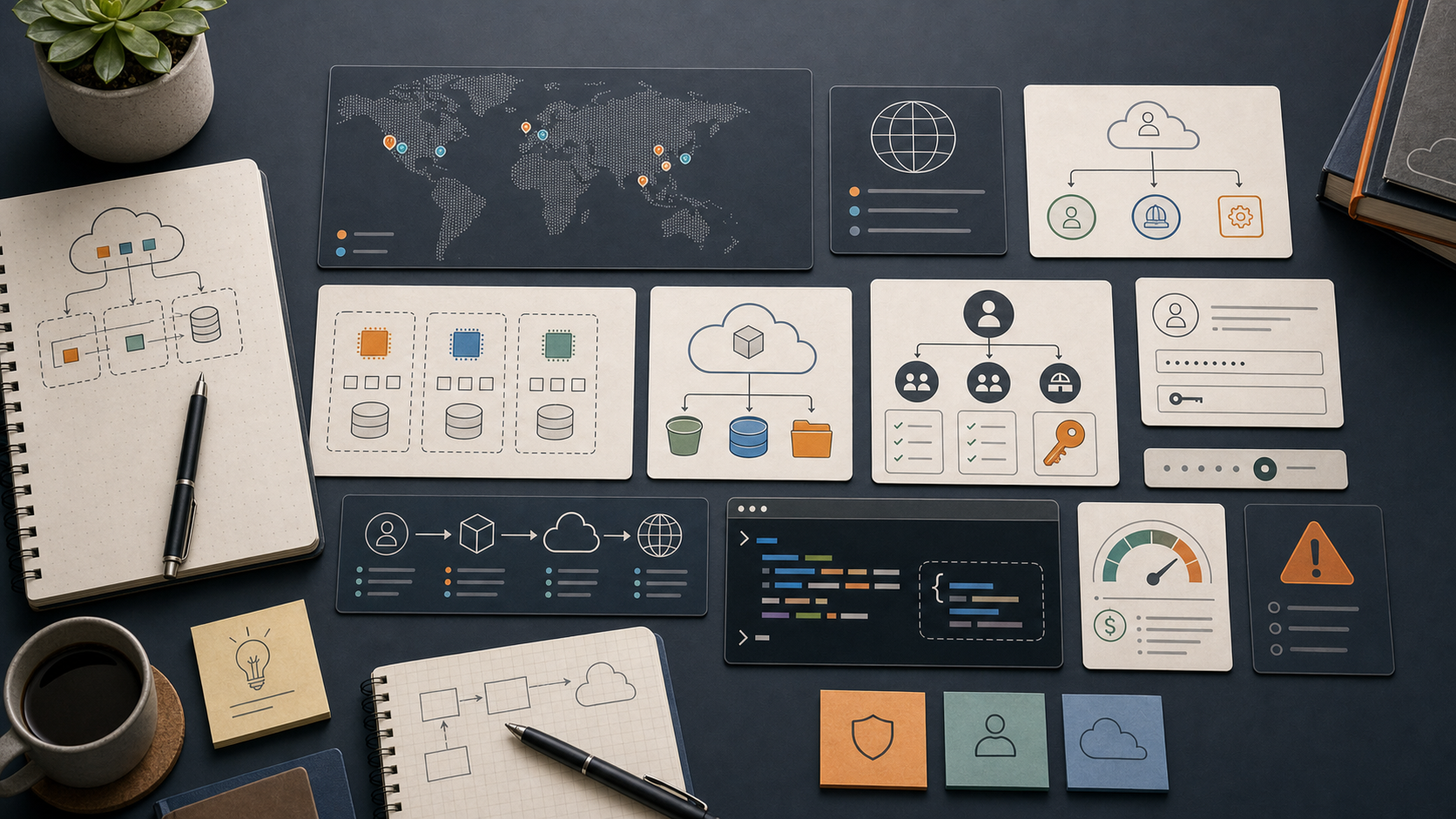 AWS Course — 00 · Cloud Fundamentals, Regions, IAM, and First Steps