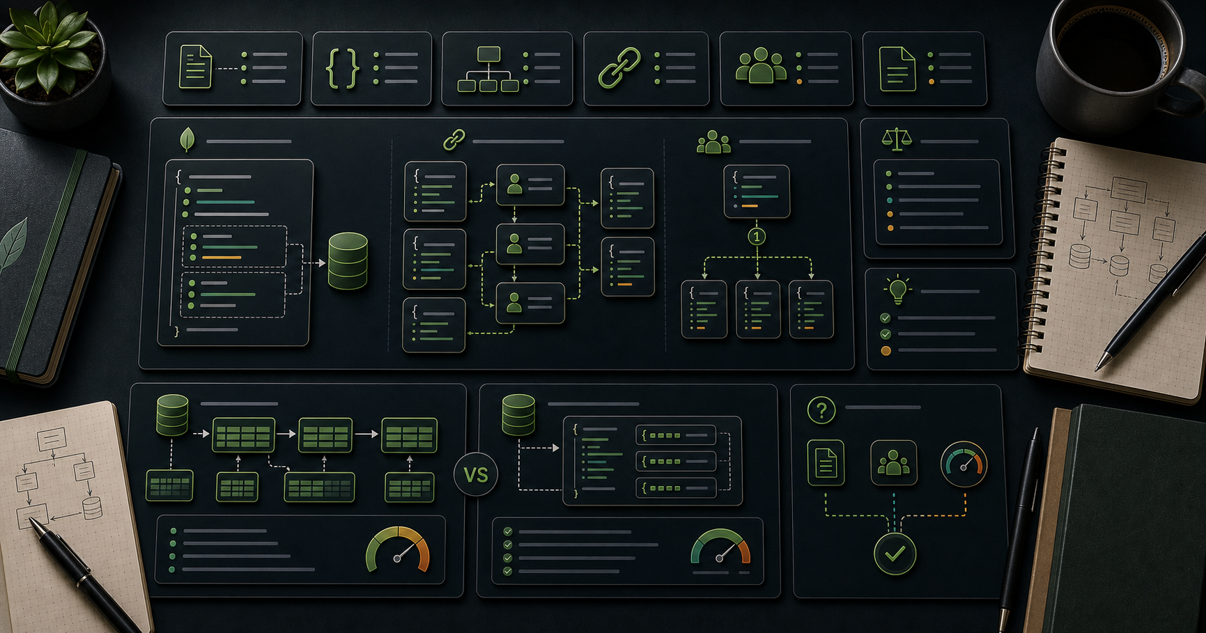 MongoDB Course — 07 · Schema Design — Embed vs Reference, Patterns, Trees, Versioning