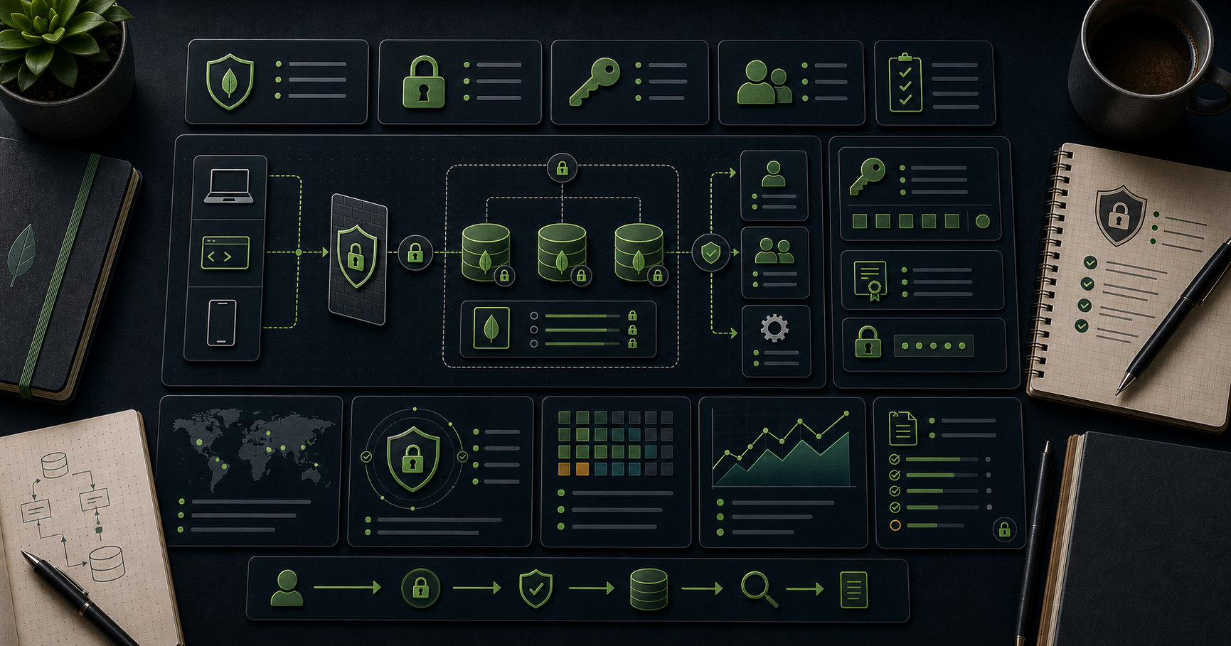 MongoDB Course — 13 · Security — Auth, RBAC, TLS, KMS, CSFLE, Queryable Encryption