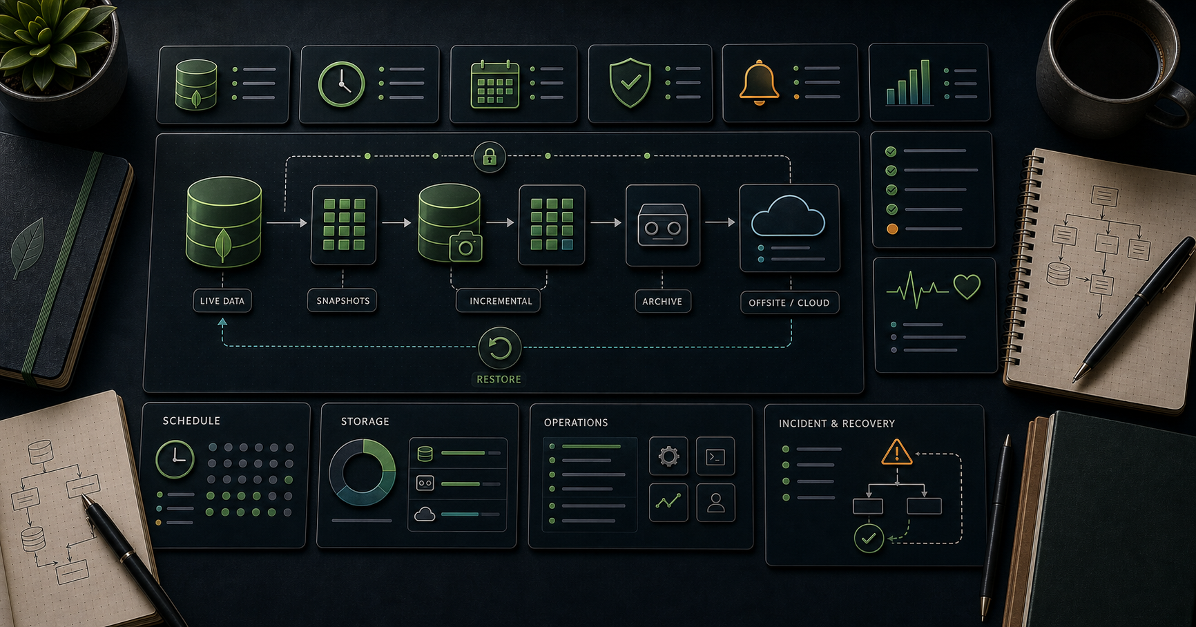 MongoDB Course — 14 · Backup, Restore, Ops Monitoring, Capacity Planning