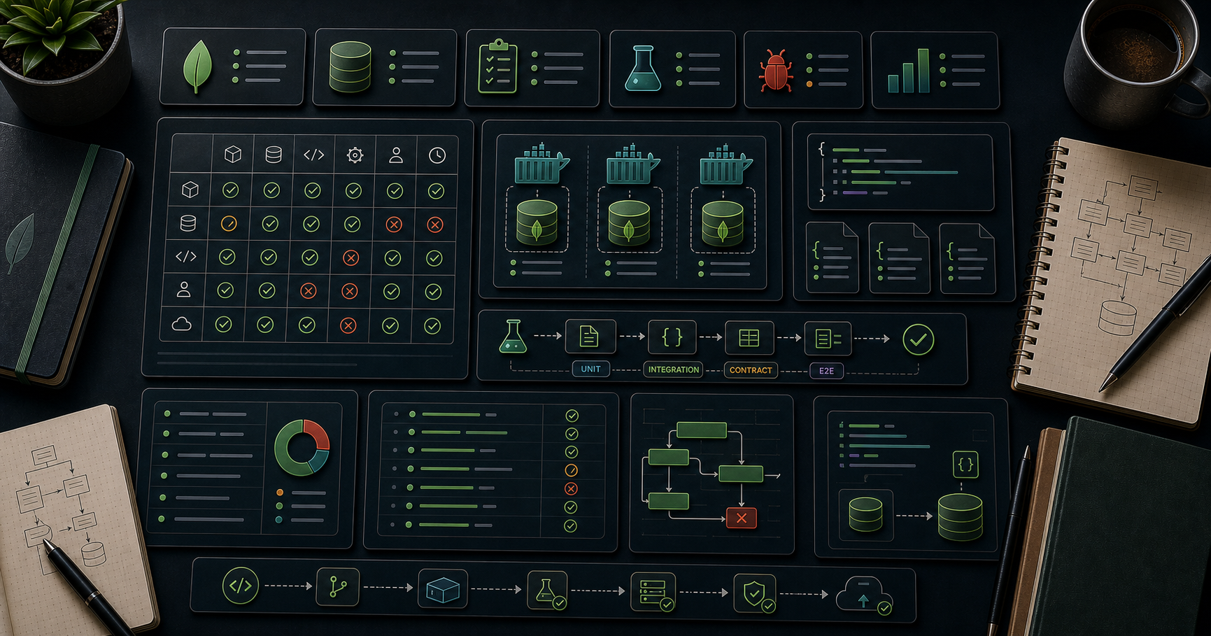 MongoDB Course — 25 · Testing Strategies — Testcontainers, In-Memory, Fixtures, Snapshots
