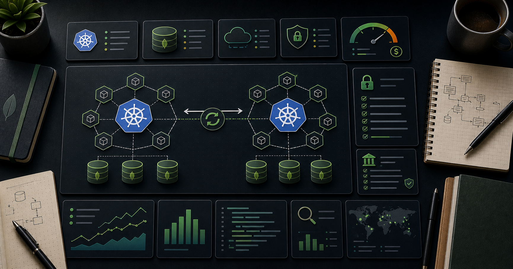 MongoDB Course — 29 · Kubernetes Operator + mongosync + Cost + Compliance (Omnibus Final)