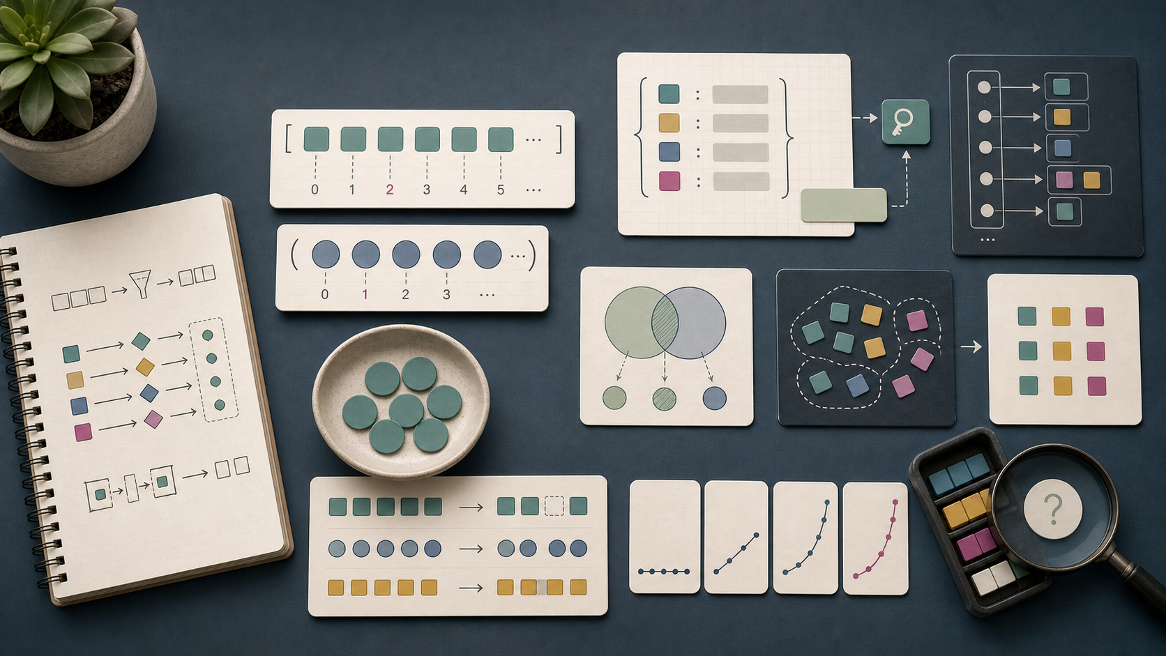 Python Course — 02 · Data Structures (list, tuple, dict, set, comprehensions)